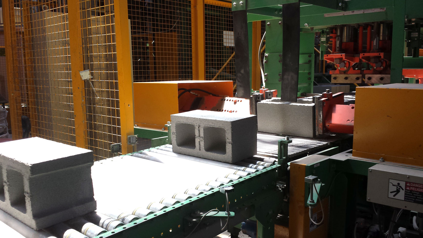 CMU production line at the Lindenhurst plant